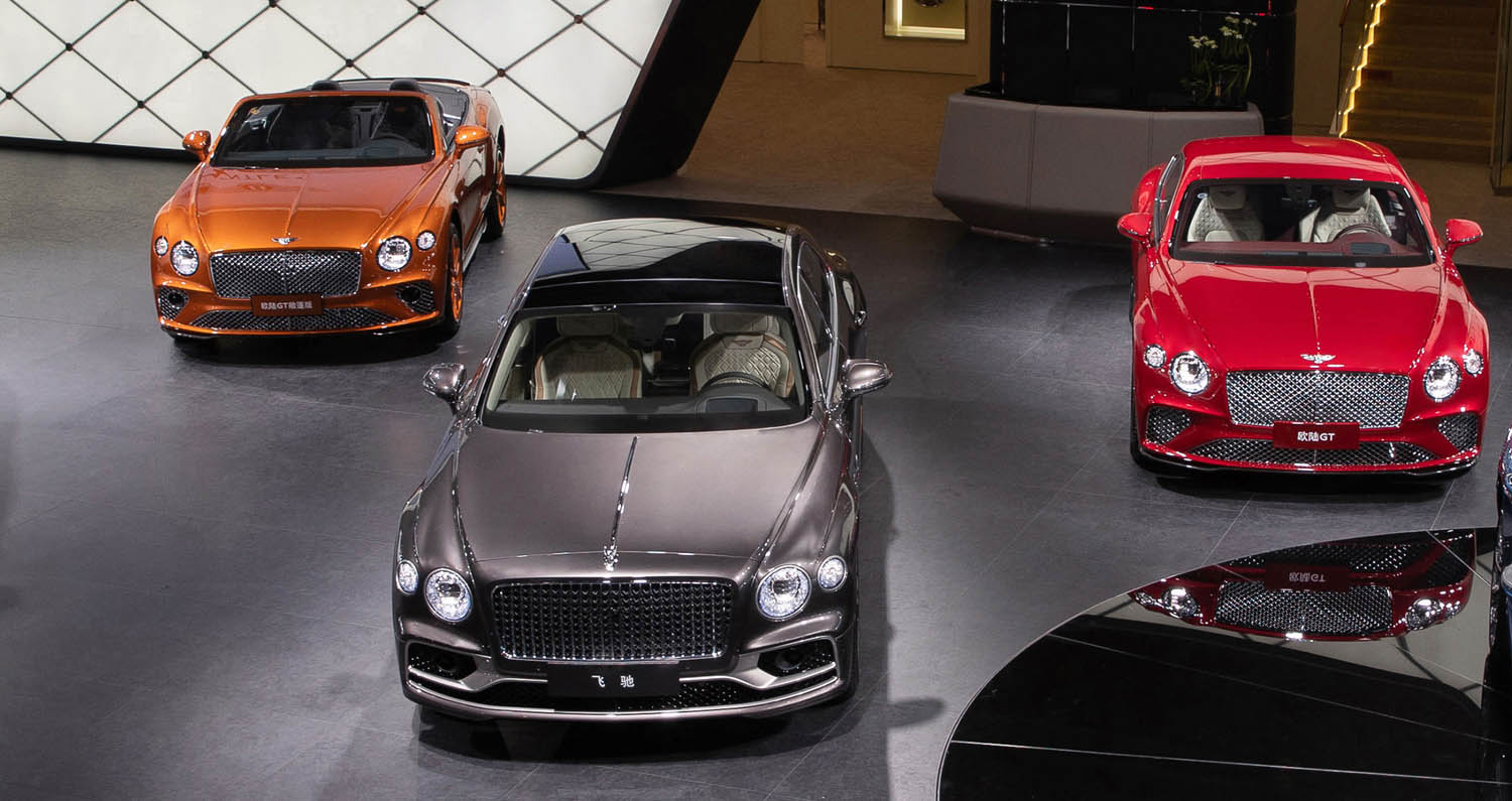 China Double Debut For The Bentley Flying Spur Family At The Guangzhou Auto Show